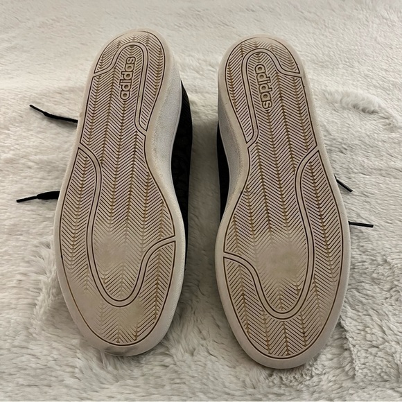 ADDIAS 11 Cloudfoam Black Grey Animal Print Sneaker Shoes Size 11 Lace Up Tennis - Picture 7 of 12